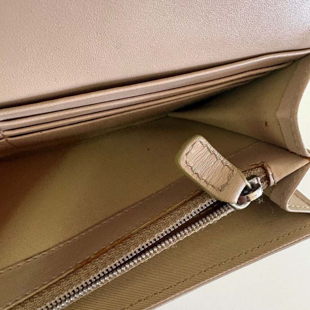Christian Dior Vintage Trotter Romantique Bow Long Continental Wallet - Picture 9 of 13
